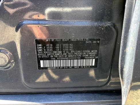 Used 2017 Subaru Legacy 2.5i Limited image 24