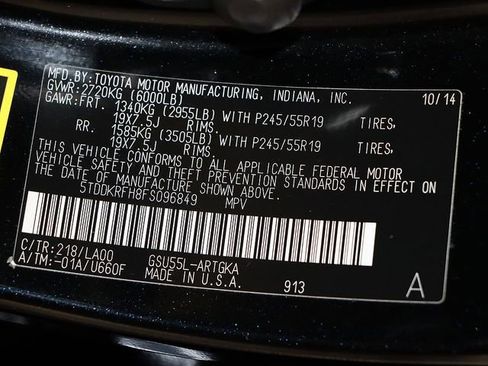 Used 2015 Toyota Highlander Limited image 41