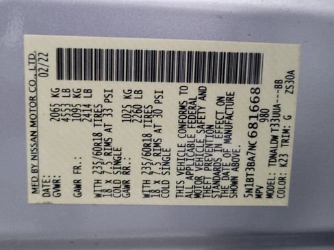 Used 2022 Nissan Rogue SV FWD image 33