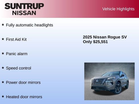 Used 2025 Nissan Rogue SV image 38