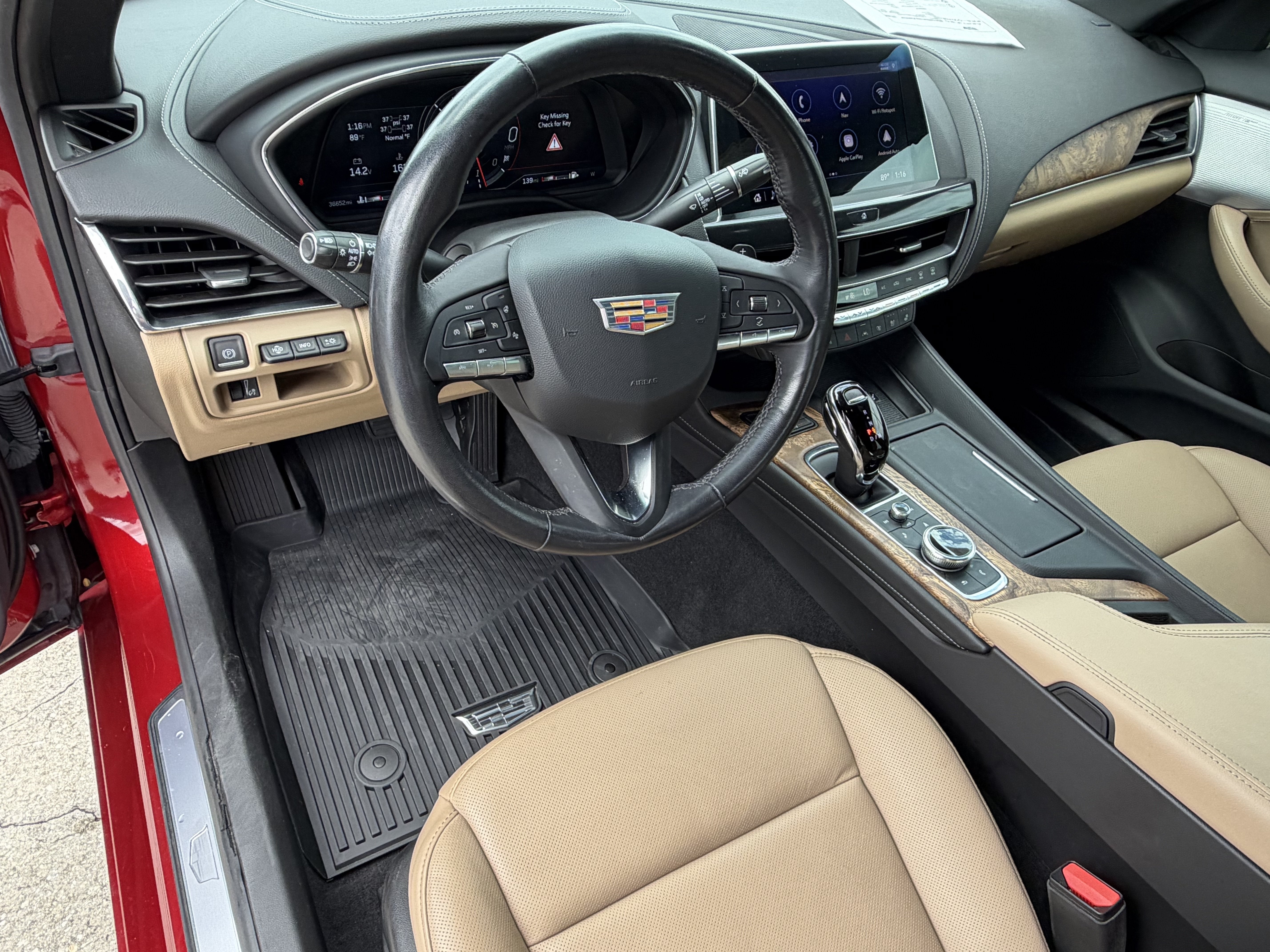 Certified 2024 Cadillac CT5 Premium Luxury w/ Parking Package RWD image 13