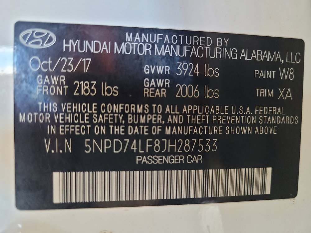 Used 2018 Hyundai Elantra SE w/ Cargo Package FWD image 33