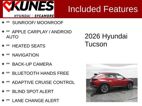 Certified 2026 Hyundai Tucson SEL image 2