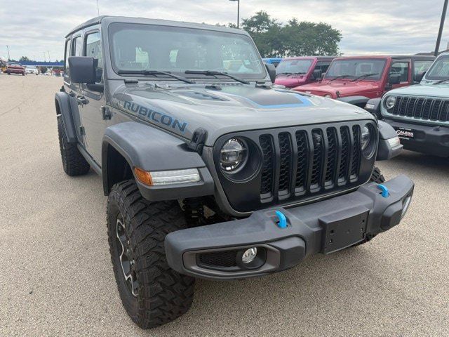 Used 2021 Jeep Wrangler Unlimited Rubicon 4xe w/ Safety Group AWD/4WD image 1