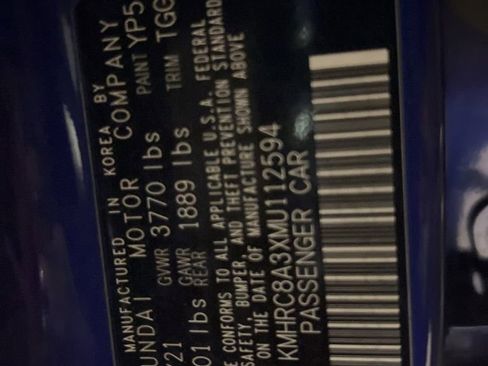 Certified 2021 Hyundai Venue SEL image 8