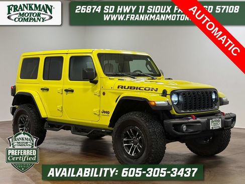 Used 2024 Jeep Wrangler Unlimited Rubicon AWD/4WD image 1