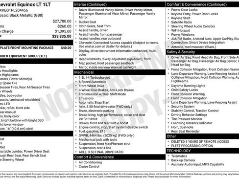 Used 2023 Chevrolet Equinox LT FWD image 5