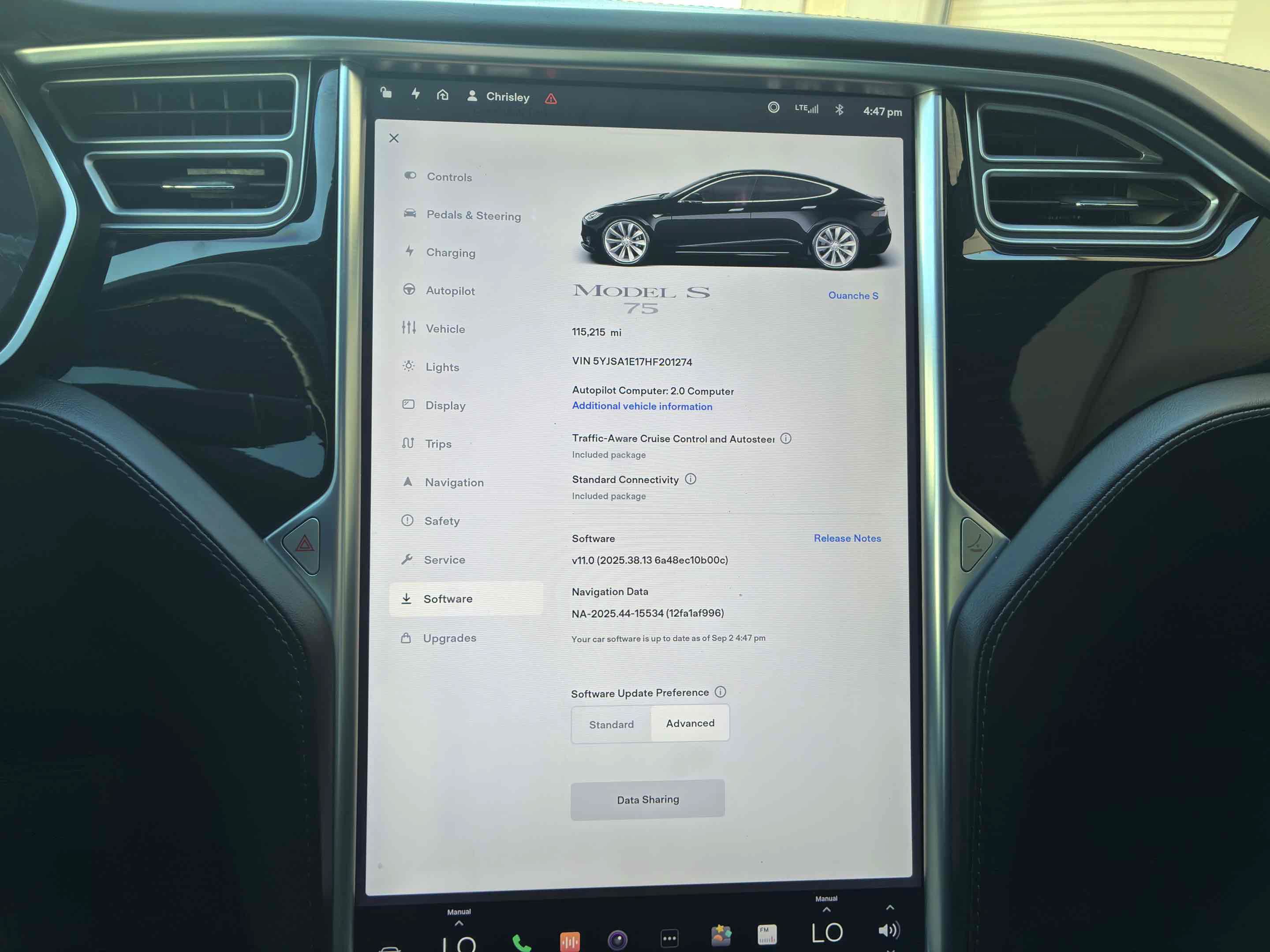 Used 2017 Tesla Model S 75 RWD image 28