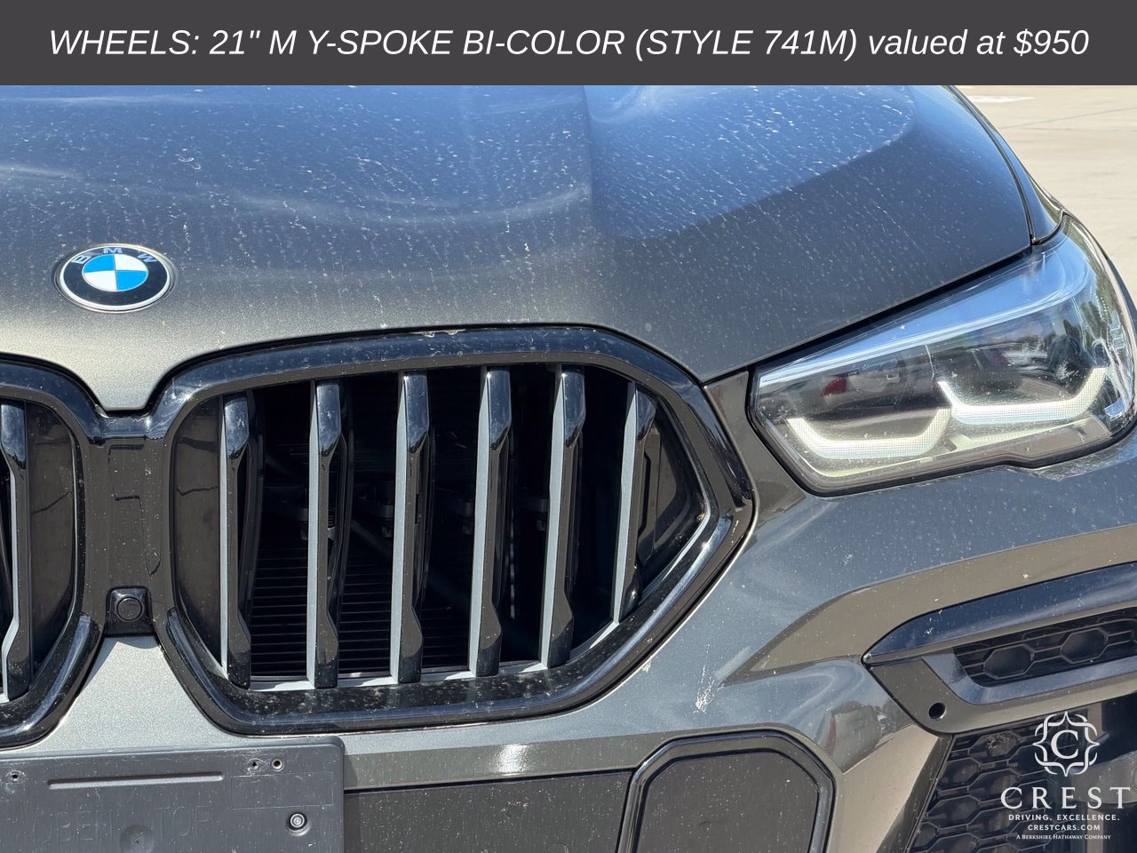 Used 2022 BMW X6 xDrive40i w/ M Sport Package AWD/4WD image 3