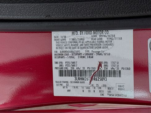 Used 2009 Lincoln MKZ image 38
