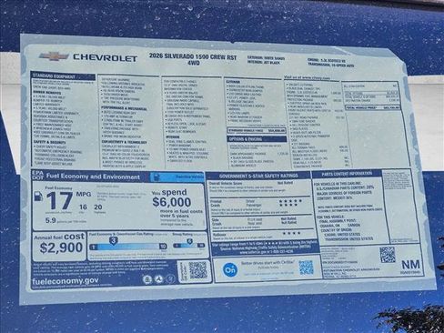 New 2026 Chevrolet Silverado 1500 RST w/ Dark Appearance Package image 17