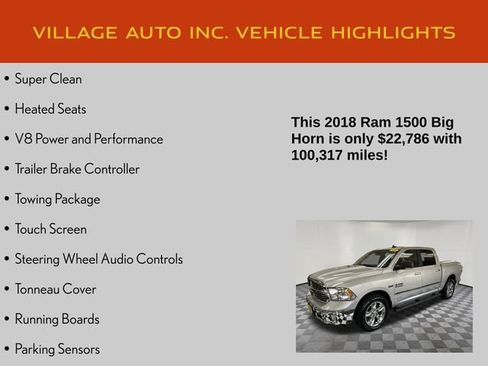 Used 2018 RAM 1500 Big Horn AWD/4WD image 7