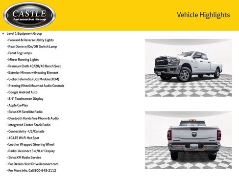 Used 2023 RAM 3500 Big Horn w/ Level 1 Equipment Group image 7