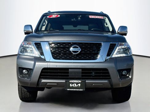 Used 2020 Nissan Armada Platinum w/ Captain's Chairs Package AWD/4WD image 2