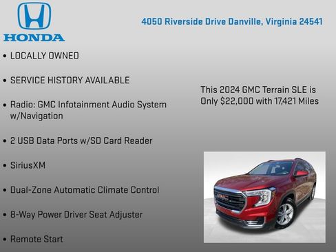 Used 2024 GMC Terrain SLE w/ Driver Convenience Package image 22