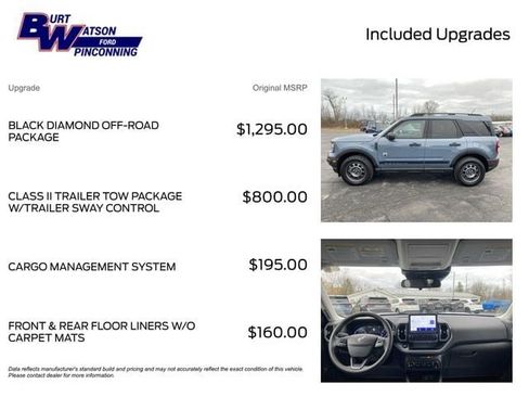 New 2024 Ford Bronco Sport Big Bend AWD/4WD image 3