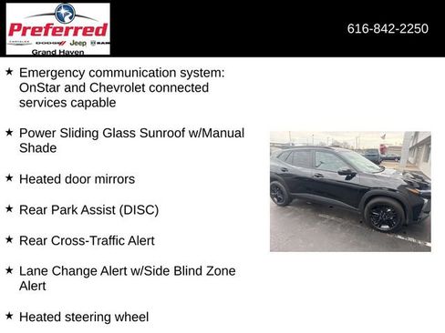 Used 2024 Chevrolet Trax ACTIV w/ Sunroof Package FWD image 6
