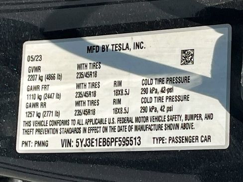 Used 2023 Tesla Model 3 Long Range AWD/4WD image 33