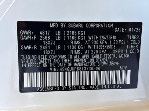 New 2026 Subaru Crosstrek 2.5i Sport image 28