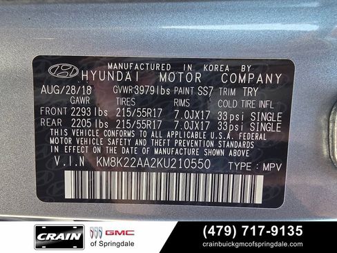 Used 2019 Hyundai Kona SEL FWD image 33