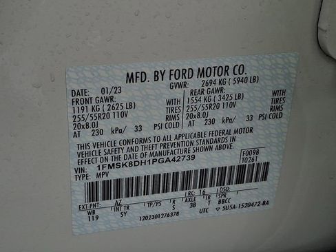 Used 2023 Ford Explorer XLT w/ Equipment Group 202A image 26