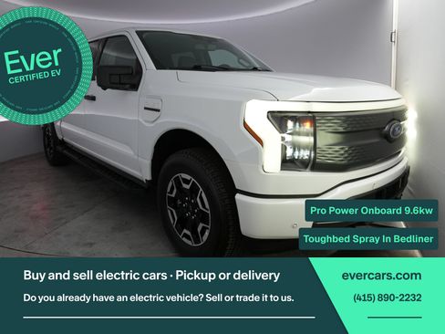 Used 2023 Ford F150 Lightning XLT AWD/4WD image 1