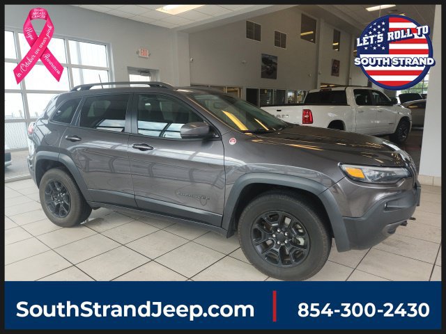Used 2021 Jeep Cherokee Trailhawk w/ Sun, Sound & Nav Group AWD/4WD image 1