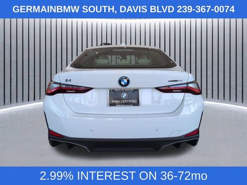 Certified 2023 BMW i4 eDrive40 w/ Parking Assistance Package RWD image 6