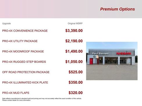 Used 2023 Nissan Titan PRO-4X w/ Pro-4x Convenience Package AWD/4WD image 2
