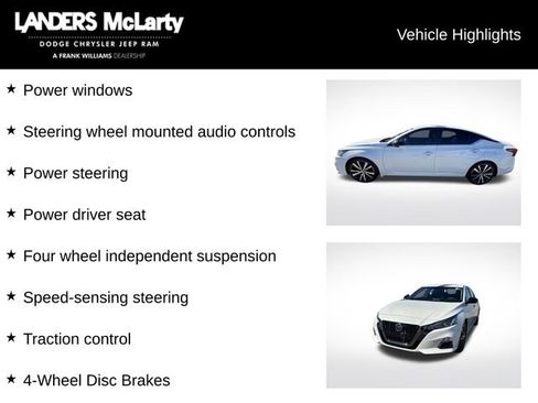 Used 2020 Nissan Altima 2.5 SR w/ Premium Package image 6