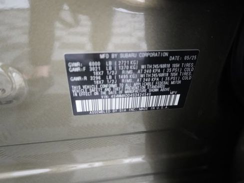 Certified 2025 Subaru Ascent Premium AWD/4WD image 22