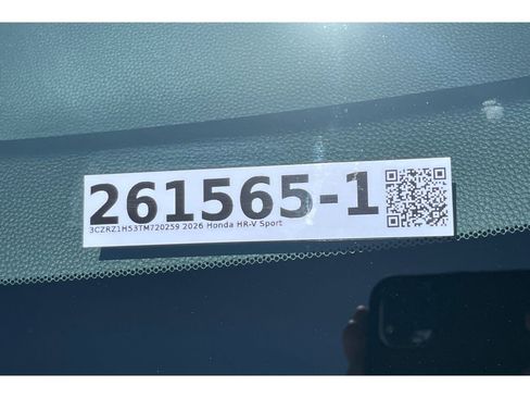 Certified 2026 Honda HR-V Sport image 20