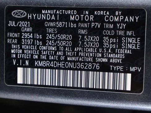 Used 2022 Hyundai Palisade SEL w/ Premium Package AWD/4WD image 52