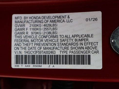 New 2026 Honda Accord Sport image 42