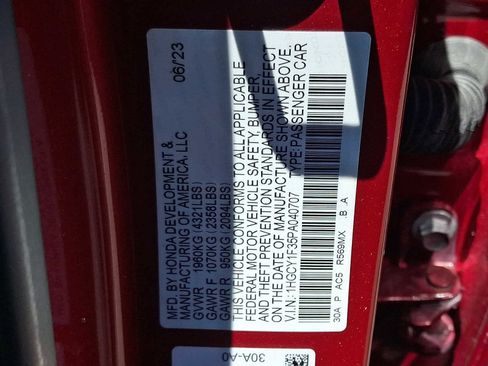 Certified 2023 Honda Accord EX image 27