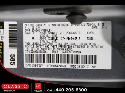 Certified 2020 Toyota Tacoma TRD Sport image 21