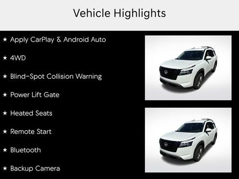 Used 2025 Nissan Pathfinder SV w/ Black Appearance Package AWD/4WD image 7