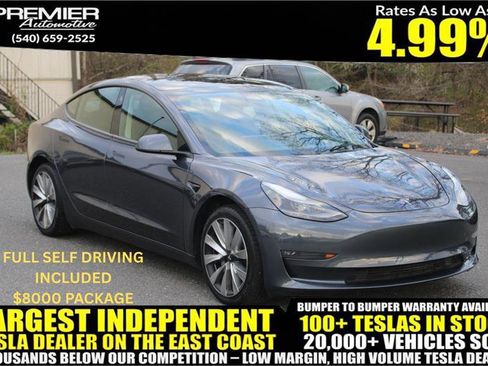 Used 2022 Tesla Model 3 Long Range AWD/4WD image 1