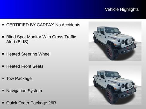 Used 2022 Jeep Gladiator Rubicon w/ Dual Top Group image 4