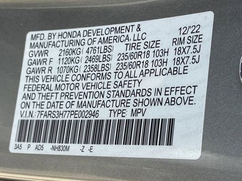 Used 2023 Honda CR-V EX-L image 30