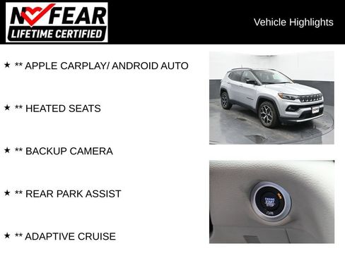 Used 2025 Jeep Compass Limited AWD/4WD image 2