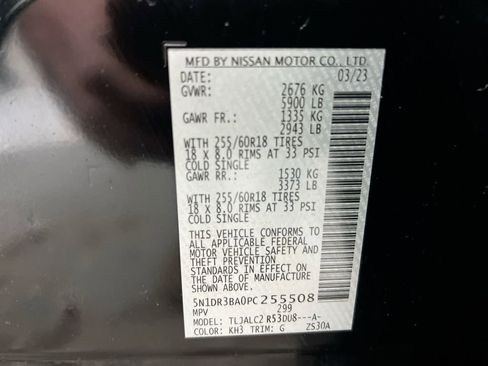 Used 2023 Nissan Pathfinder SV FWD image 24