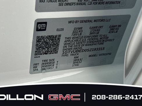 Certified 2025 GMC Sierra 1500 SLE w/ Preferred Package AWD/4WD image 23