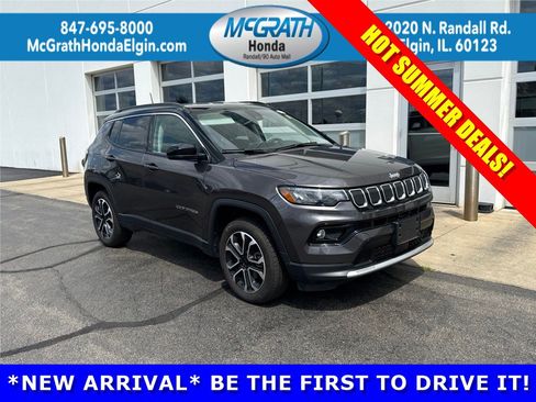 Used 2022 Jeep Compass Limited AWD/4WD image 1