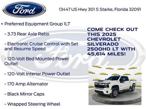 Used 2025 Chevrolet Silverado 2500 LT w/ Z71 Chrome Sport Edition AWD/4WD image 30