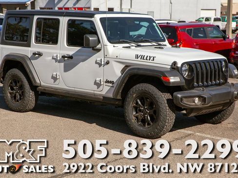 Used 2022 Jeep Wrangler Unlimited Sport AWD/4WD image 1