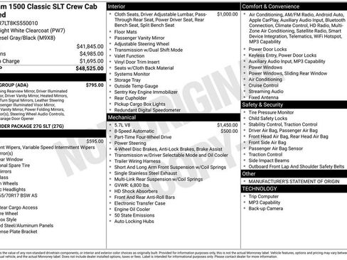 Certified 2019 RAM 1500 Classic SLT w/ Luxury Group image 40