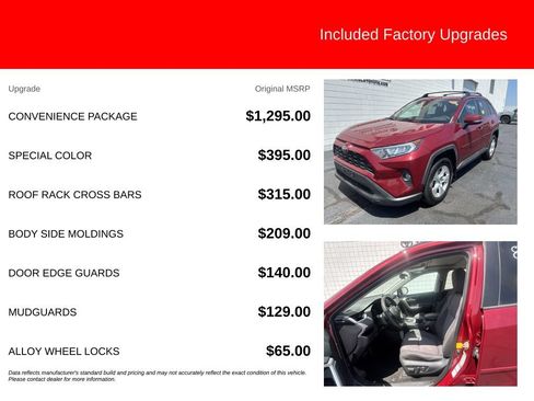 Used 2019 Toyota RAV4 XLE w/ Convenience Package AWD/4WD image 5