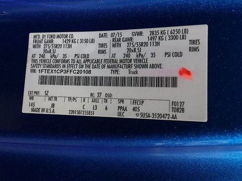 Used 2015 Ford F150 XLT w/ Equipment Group 301A Mid image 48