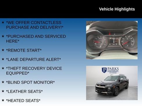 Used 2023 Chevrolet TrailBlazer ACTIV w/ Convenience Package FWD image 4